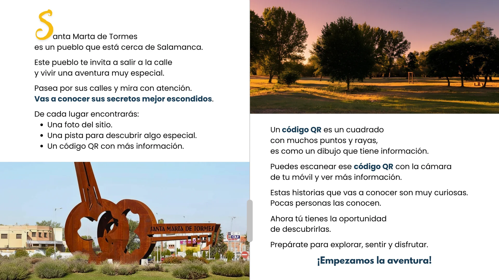 Primera parada: Cómo empezó el pueblo